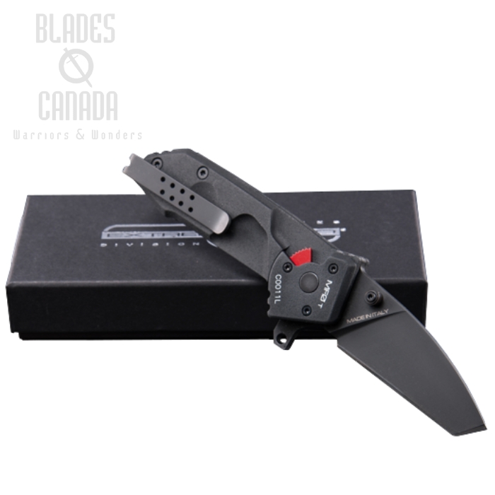 Extrema Ratio MF0T Small Tanto Folding Knife, Bohler N690, Aluminum Black